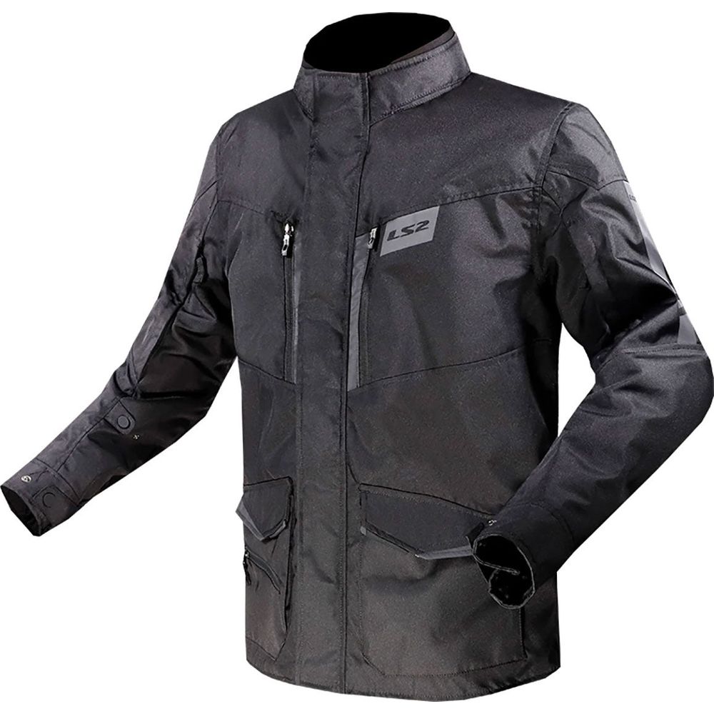 LS2 Metropolis Evo Textile Jacket Black