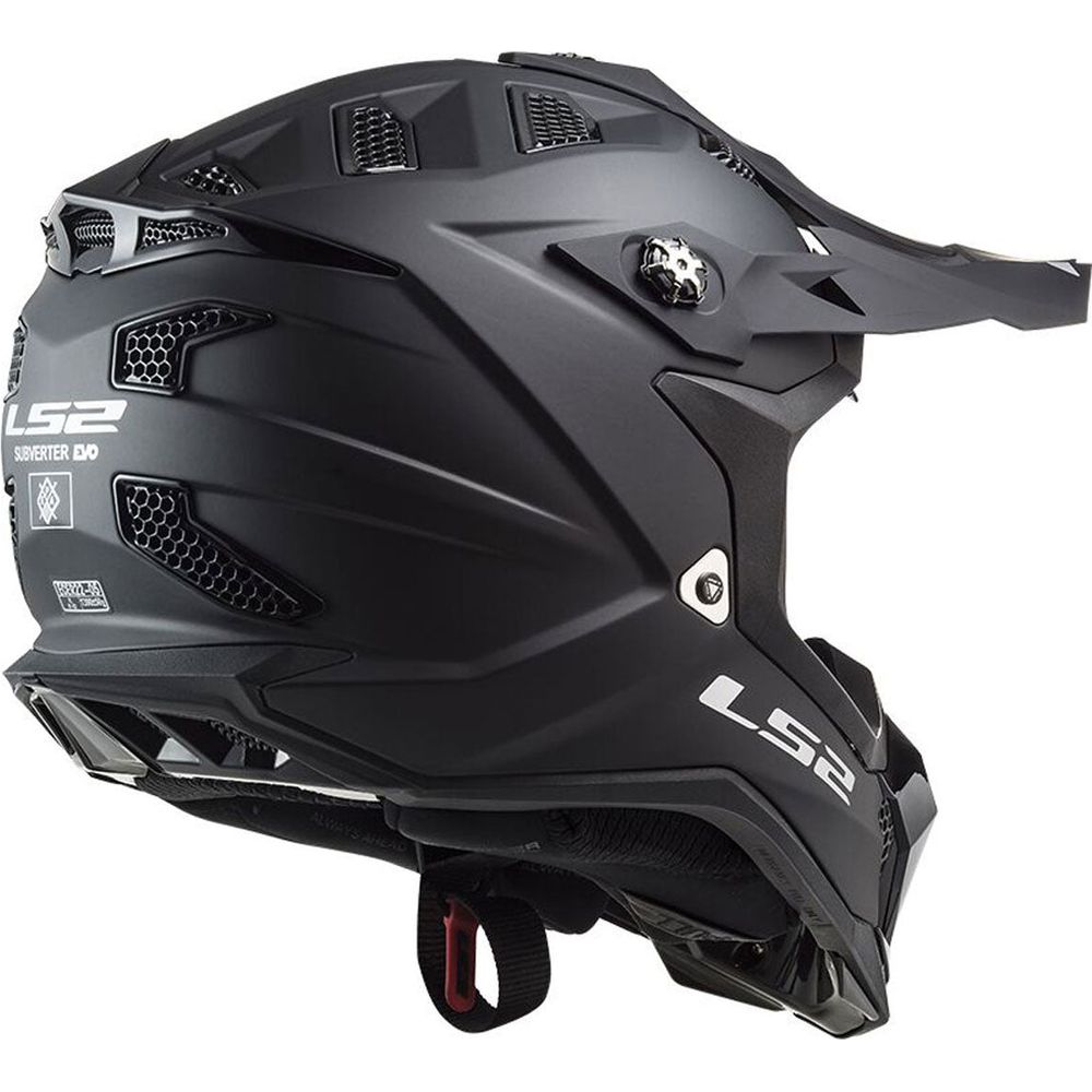 LS2 MX700 Subverter ECE 22.06 Motocross Helmet Noir Black  - FREE UK Shipping, FREE 365 Day Returns | Moto Central