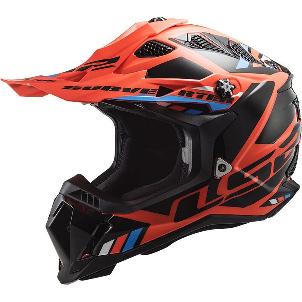 LS2 MX700 Subverter ECE 22.06 Motocross Helmet Stomp Fluo Orange / Black