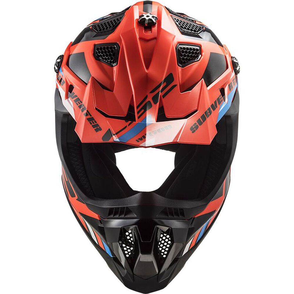 LS2 MX700 Subverter ECE 22.06 Motocross Helmet Stomp Fluo Orange / Black