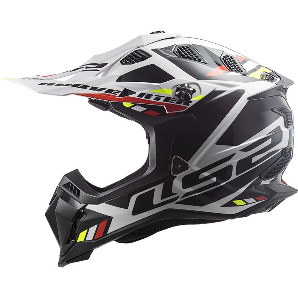 LS2 MX700 Subverter ECE 22.06 Motocross Helmet Stomp White / Black