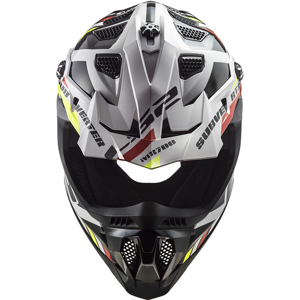 LS2 MX700 Subverter ECE 22.06 Motocross Helmet Stomp White / Black