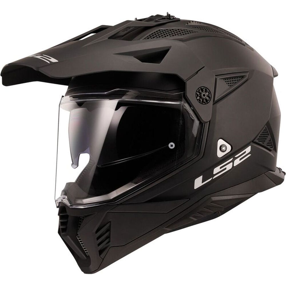 LS2 MX702 Pioneer 2 ECE 22.06 Adventure Helmet Matt Black