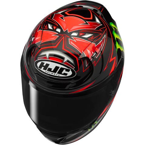 HJC RPHA 12 Quartararo Replica Full Face Helmet MC1 Black / Red