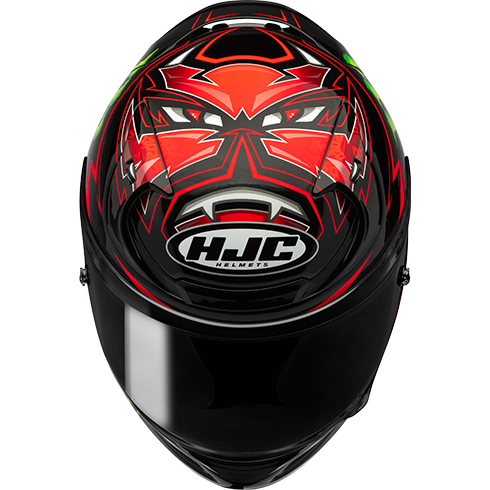 HJC RPHA 12 Quartararo Replica Full Face Helmet MC1 Black / Red