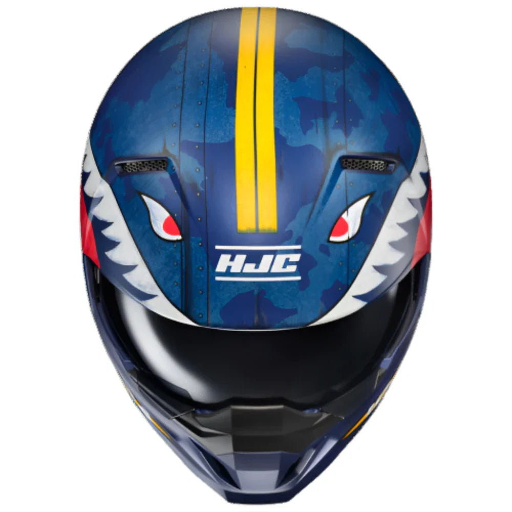 HJC I20 Vanguard Call of Duty Open Face Helmet MC2SF Blue