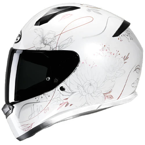 HJC C10 Epic Full Face Helmet MC8 Pink - FREE UK Shipping, FREE 365 Day Returns | Moto Central