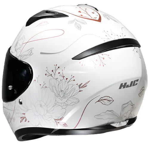 HJC C10 Epic Full Face Helmet MC8 Pink - FREE UK Shipping, FREE 365 Day Returns | Moto Central