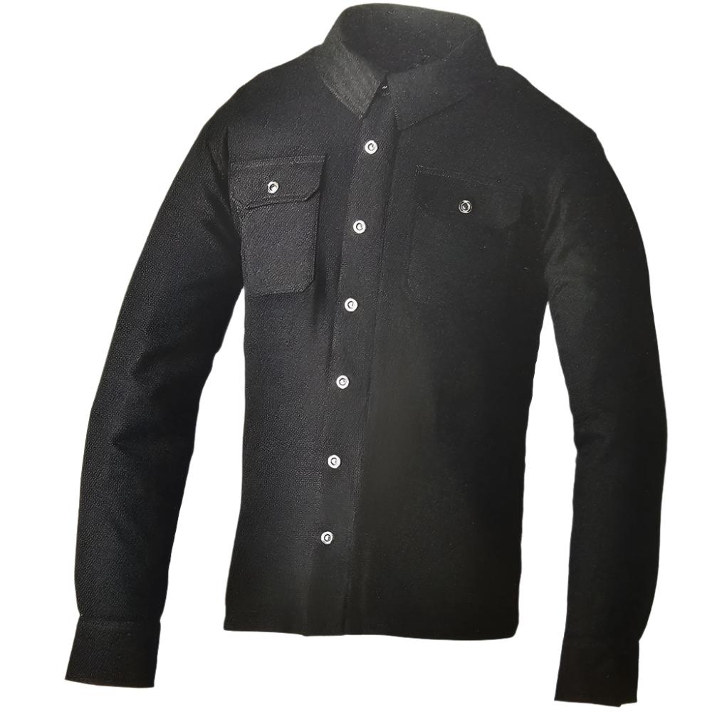 RST x Kevlar Lumberjack CE Textile Shirt Plain Black