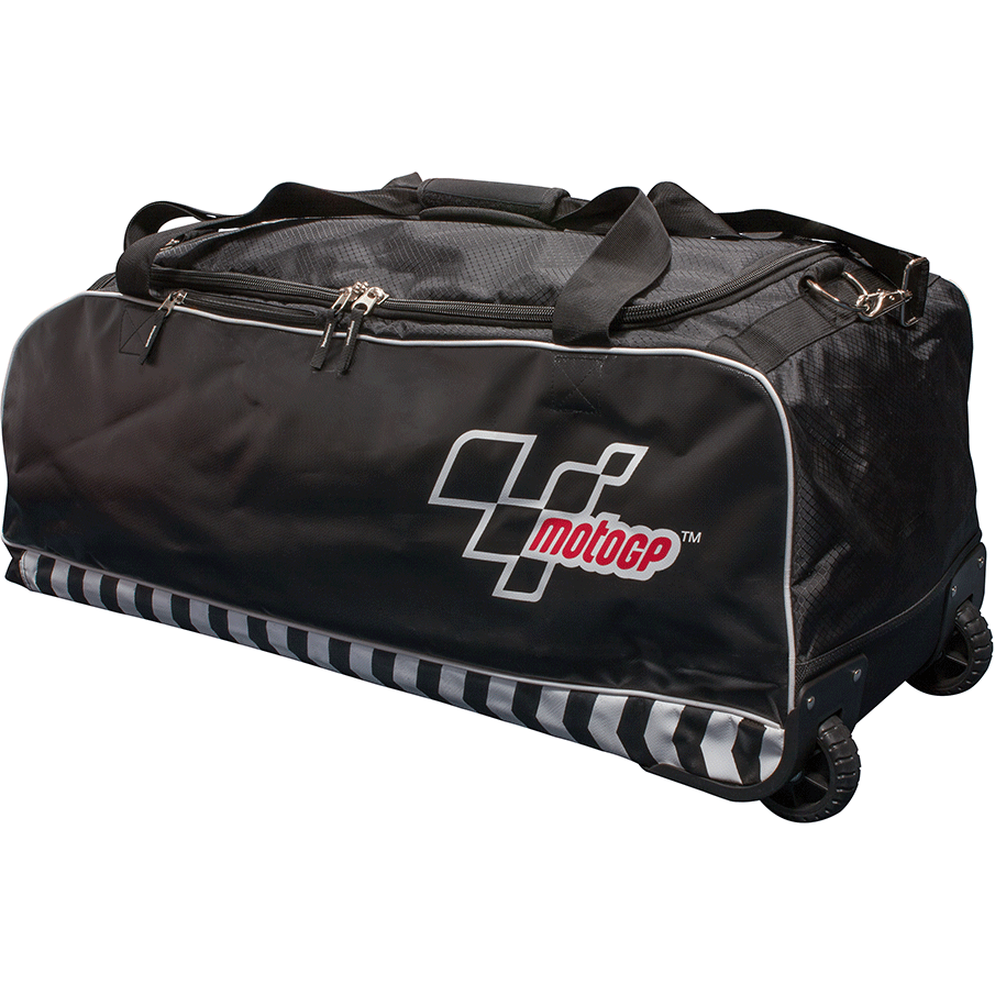 MotoGP Kit & Helmet Bag With Travel Wheels And Rollaway Changing Mat - 90 Liter - FREE UK Shipping, FREE 365 Day Returns | Moto Central