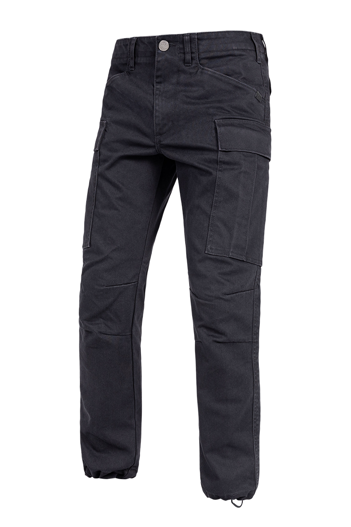 John Doe Regular Protective Cargo Trouser Mono Black / Black - FREE UK Shipping, FREE 365 Day Returns | Moto Central