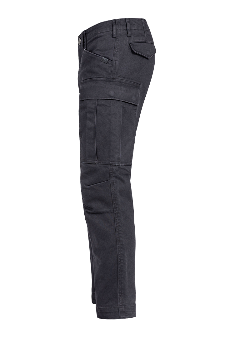 John Doe Regular Protective Cargo Trouser Mono Black / Black - FREE UK Shipping, FREE 365 Day Returns | Moto Central