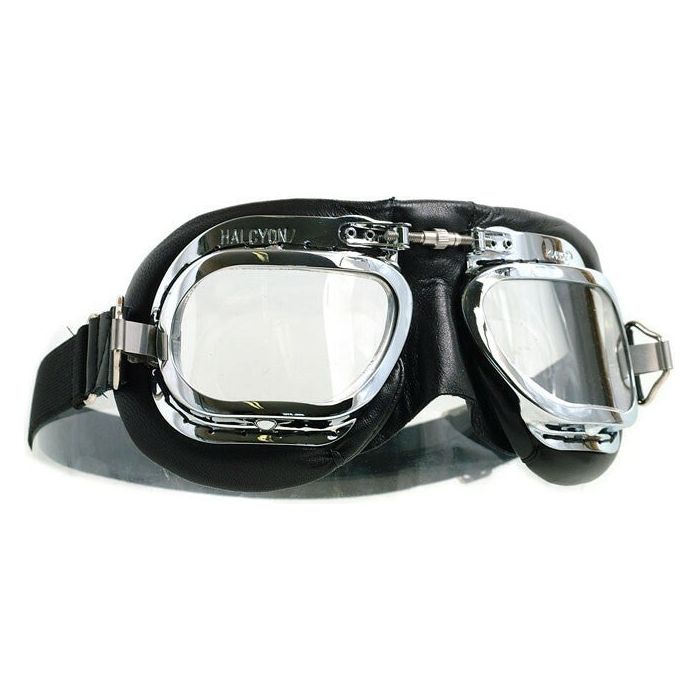 Halcyon Mark 410 Premium Leather Goggle Black 341026