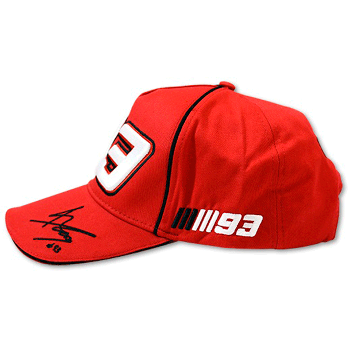 VR46 Marquez 93 Paddock Universal Cap Red / White