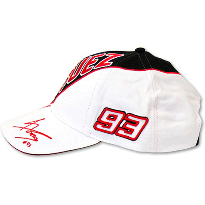 VR46 Marquez 93 Paddock Universal Cap White