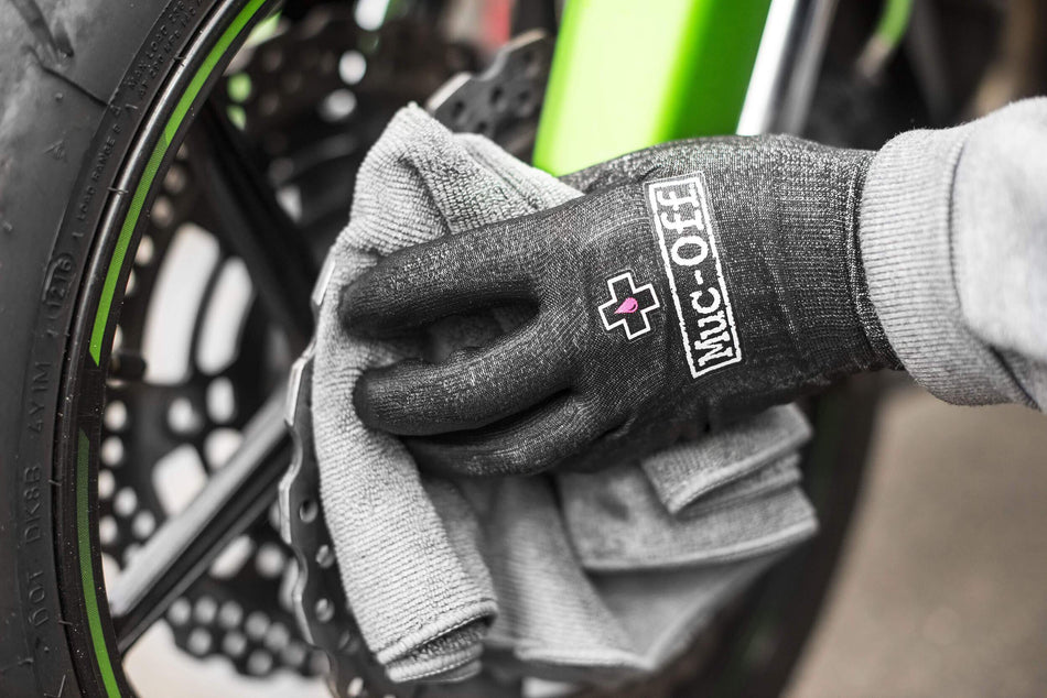 Muc-Off Mechanics Gloves  - FREE UK Shipping, FREE 365 Day Returns | Moto Central