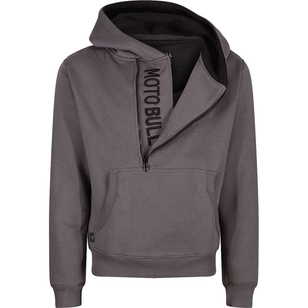 MotoBull Helmet Hoodie Grey - FREE UK Shipping, FREE 365 Day Returns | Moto Central