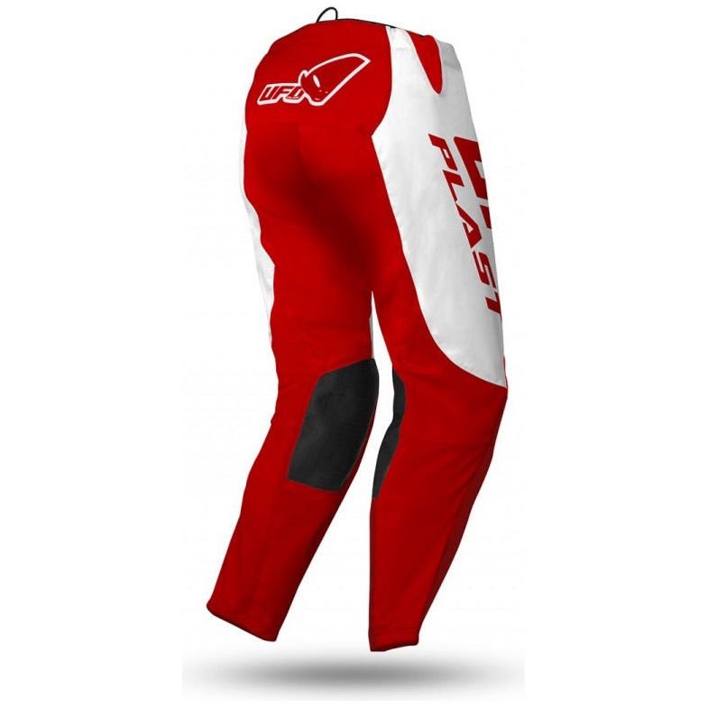 UFO Horizon MX Trouser Red / White - FREE UK Shipping, FREE 365 Day Returns | Moto Central