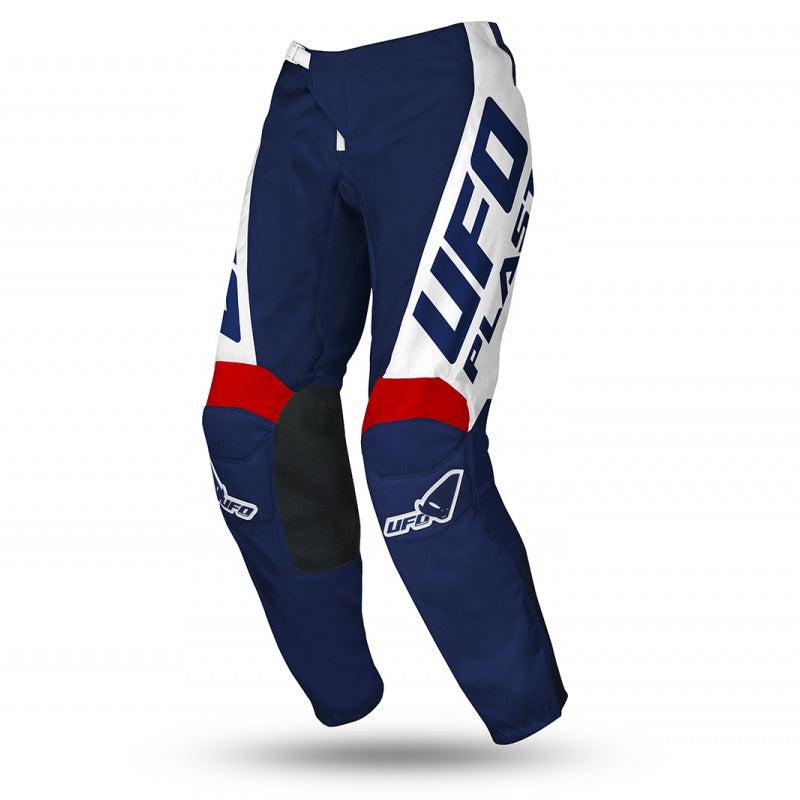 UFO Horizon MX Trouser Blue / White - FREE UK Shipping, FREE 365 Day Returns | Moto Central