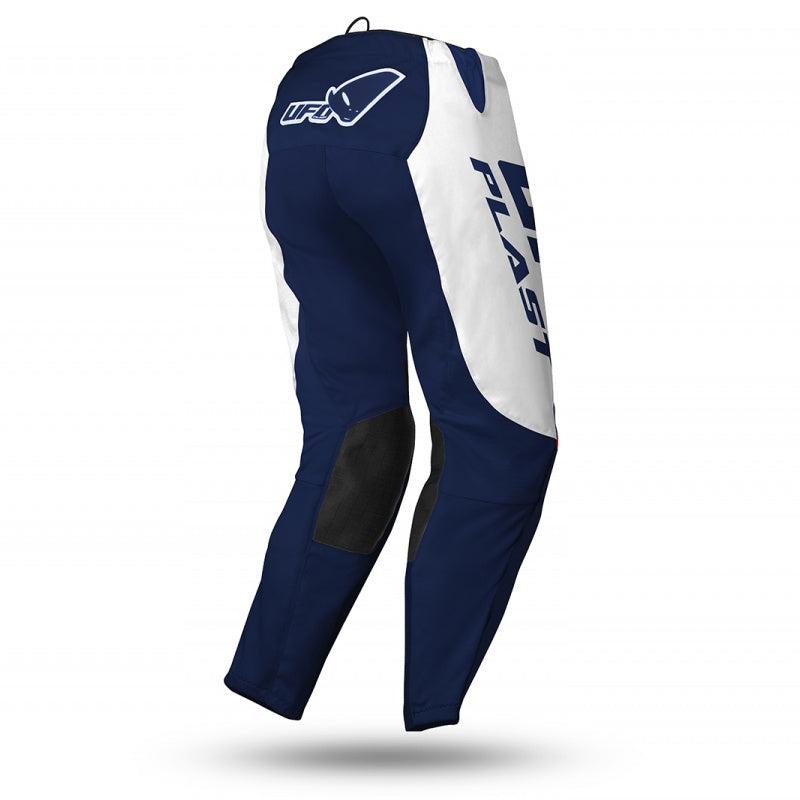 UFO Horizon MX Trouser Blue / White - FREE UK Shipping, FREE 365 Day Returns | Moto Central