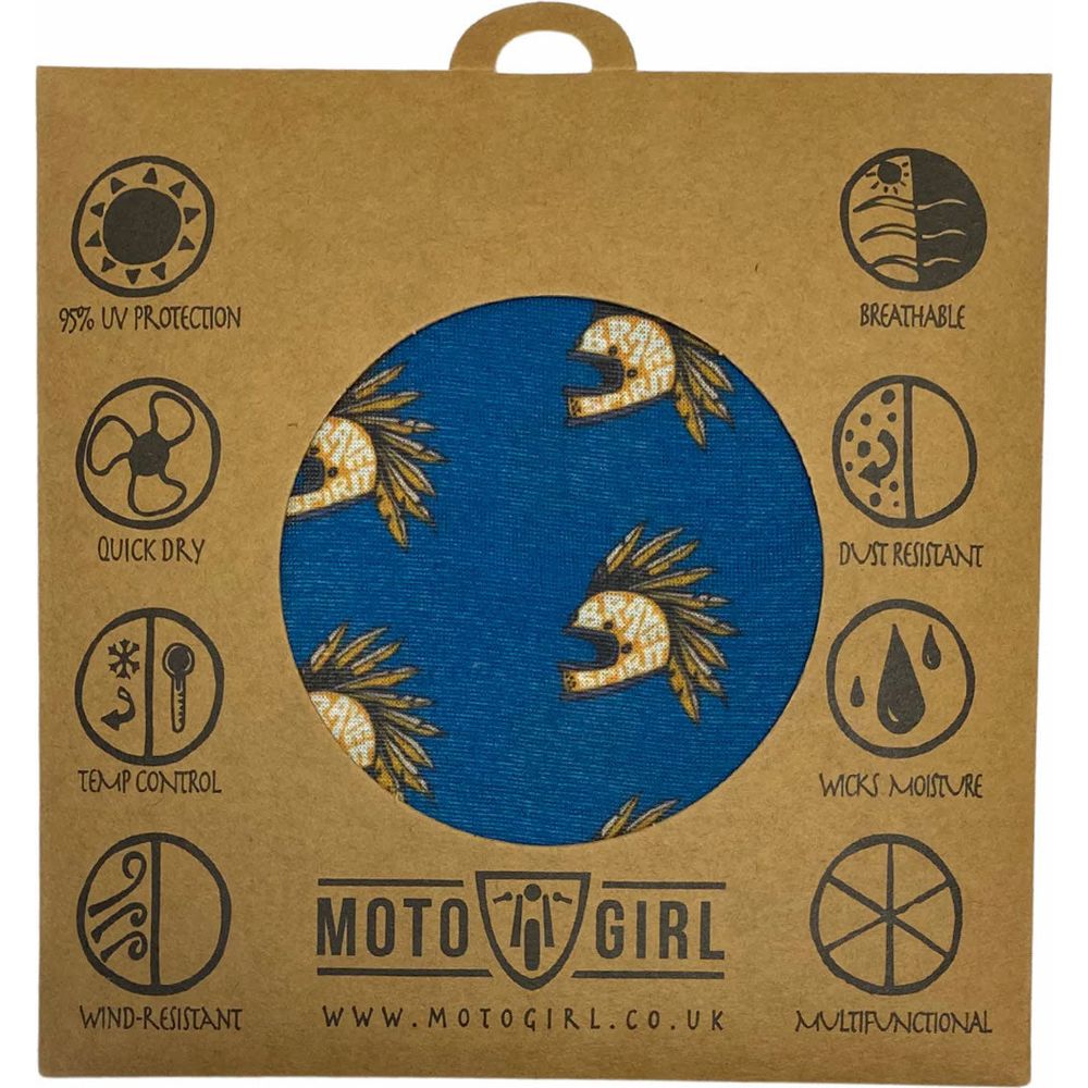 MotoGirl Brave Spirit Ladies Bandana Teal