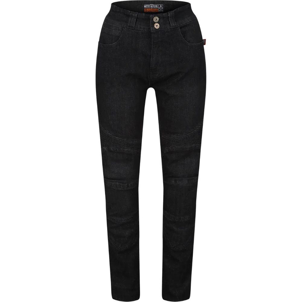 MotoGirl Ellie Ladies Jeans Black