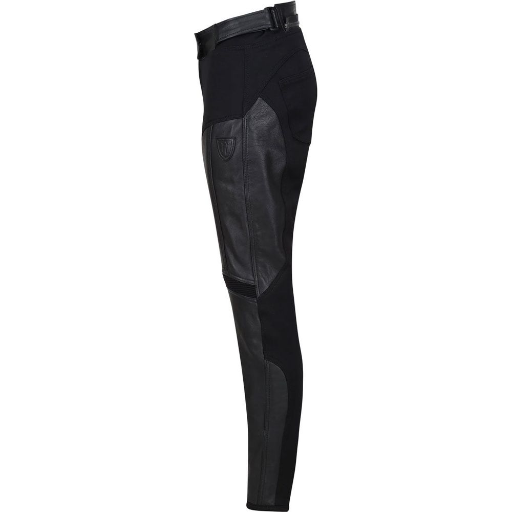 MotoGirl Fiona Ladies Leather Trouser Black  - FREE UK Shipping, FREE 365 Day Returns | Moto Central