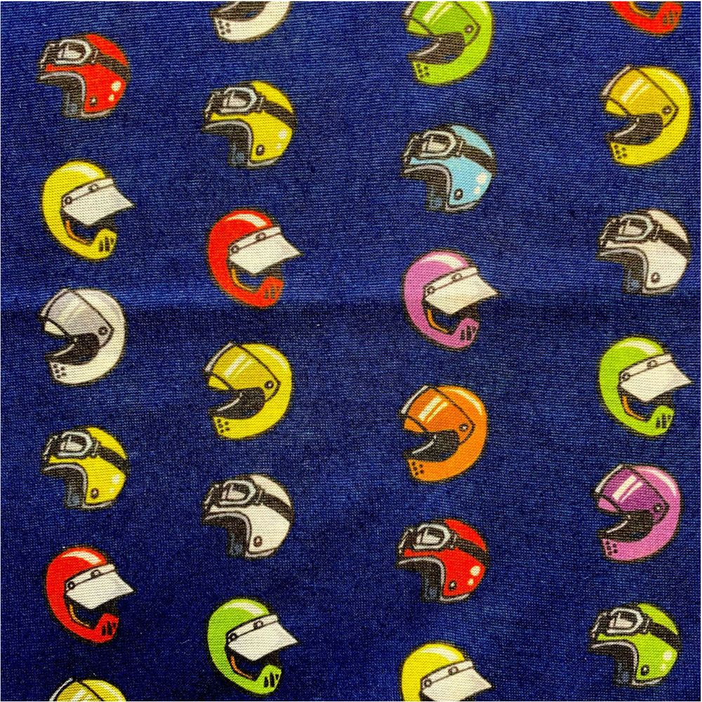 MotoGirl Ladies Helmets Bandana Blue - FREE UK Shipping, FREE 365 Day Returns | Moto Central