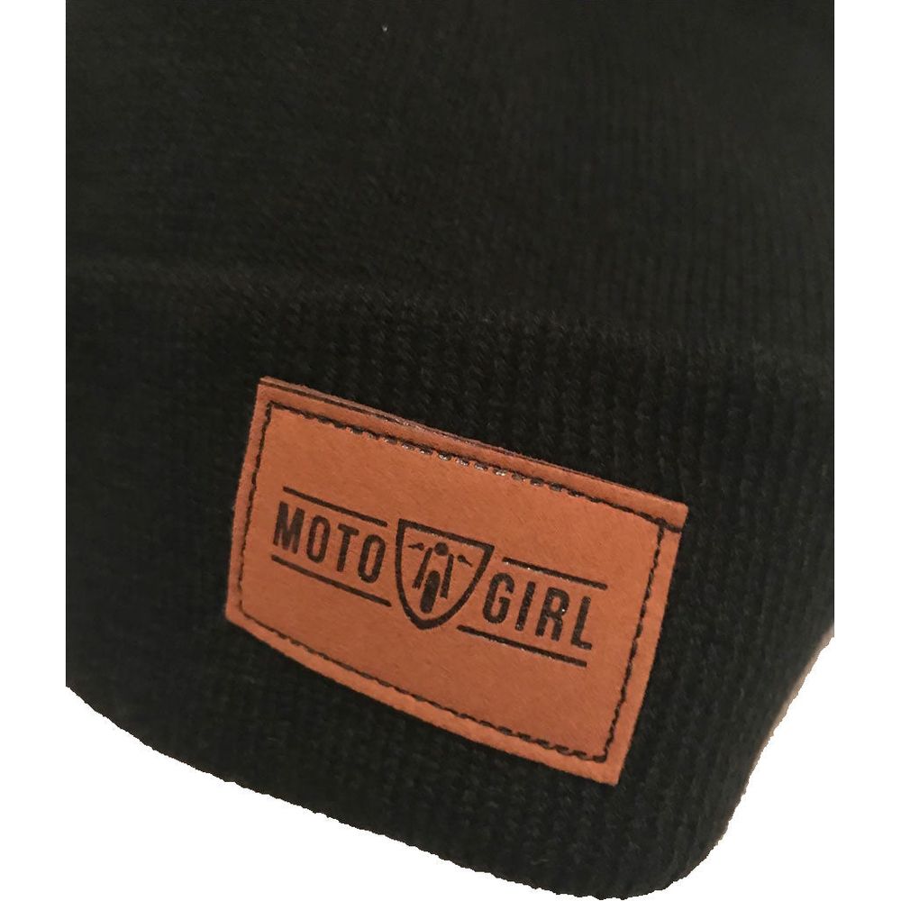 MotoGirl Ladies Beanie Black