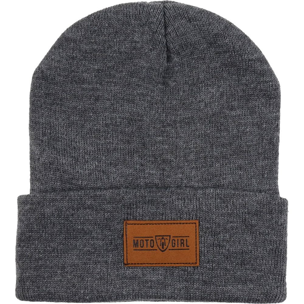 MotoGirl Ladies Beanie Grey