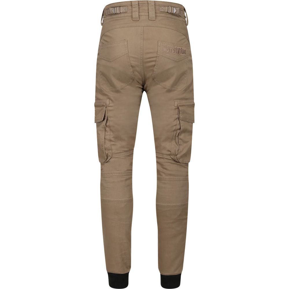 MotoGirl Lara Ladies Cargo Trouser Beige