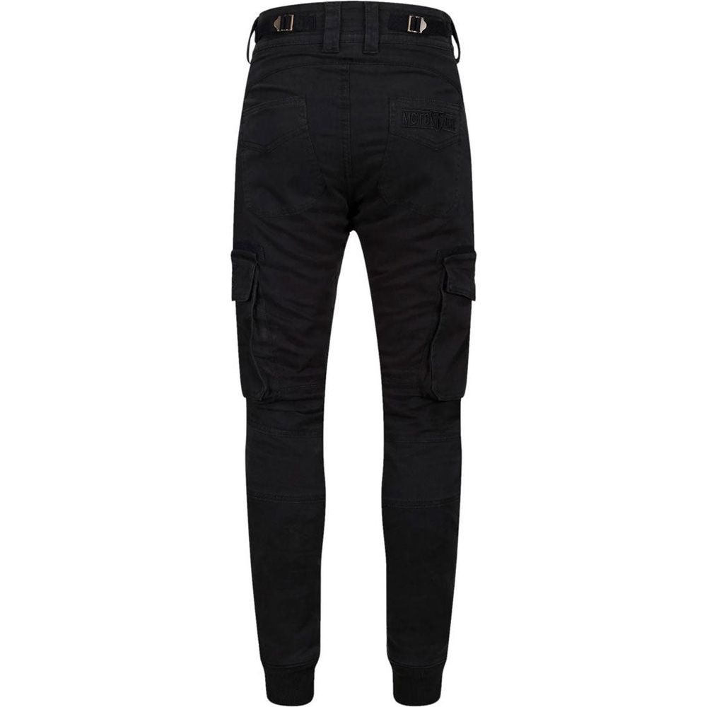 MotoGirl Lara Ladies Cargo Trouser Black