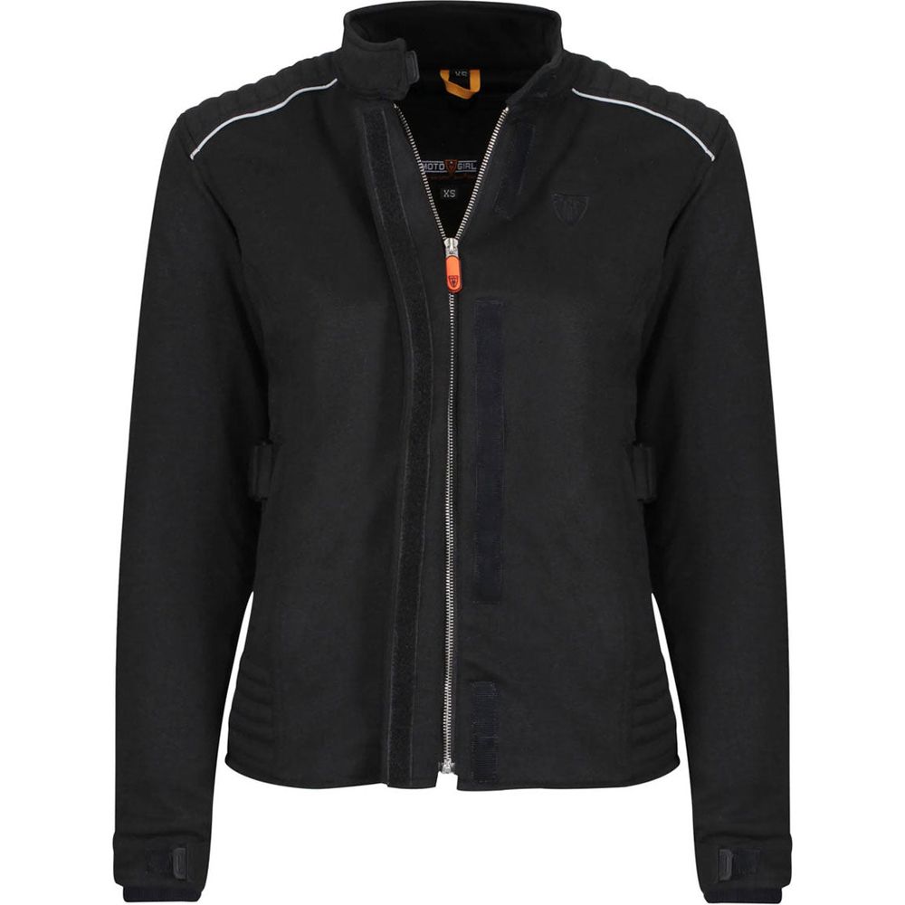 MotoGirl Louise Ladies Textile Jacket Black