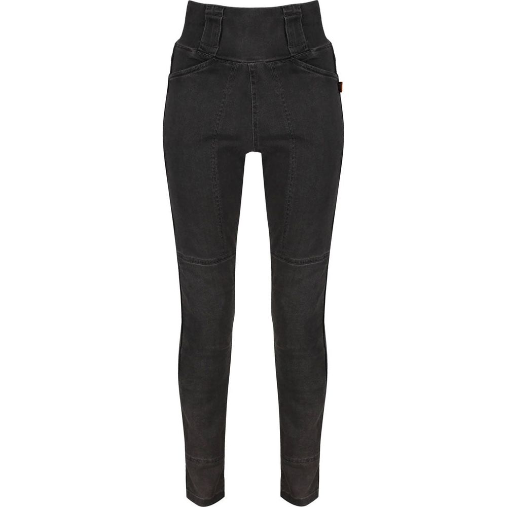 MotoGirl Melissa Ladies Protective Jeggings Grey