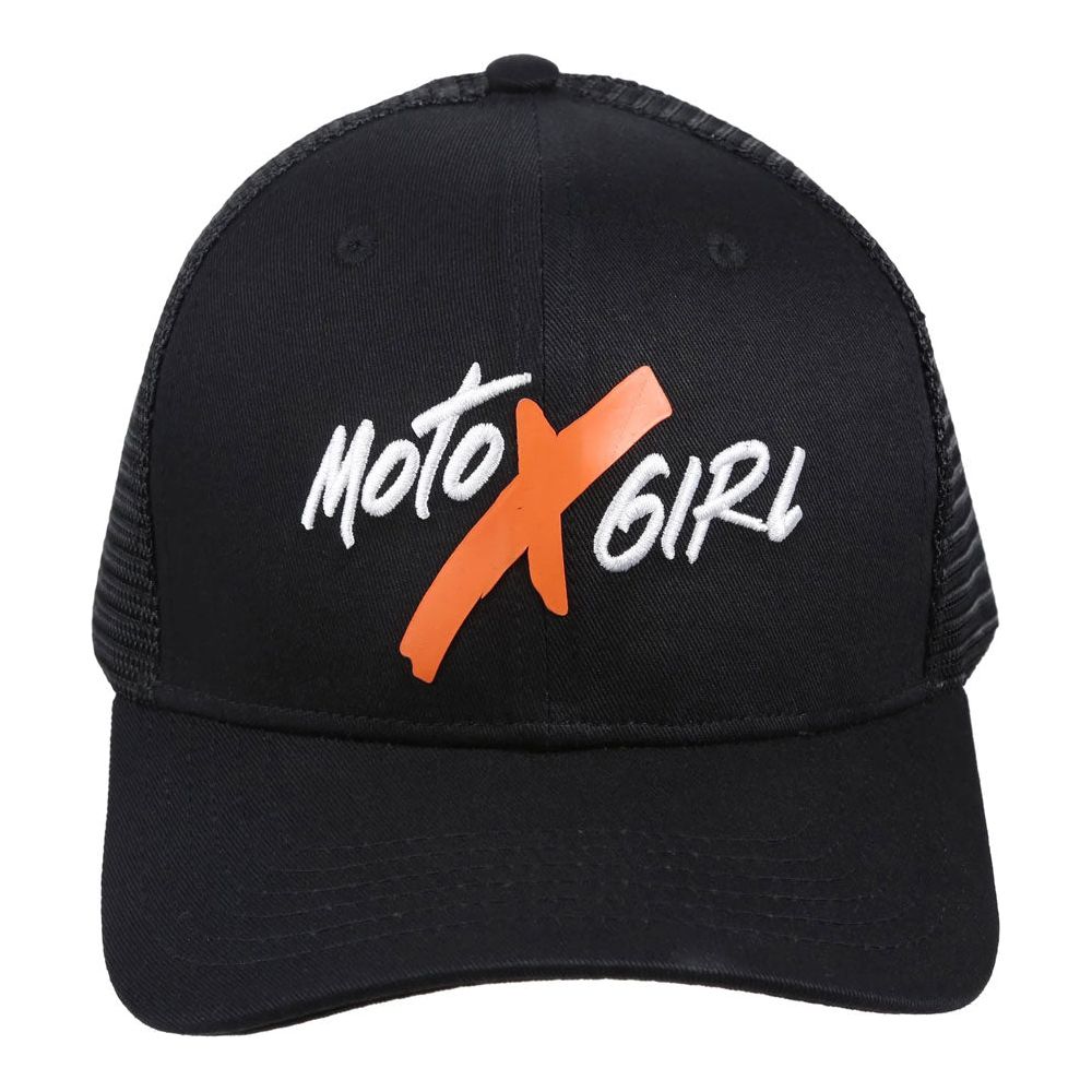 MotoGirl MotoXGirl Ladies Mesh Cap Black