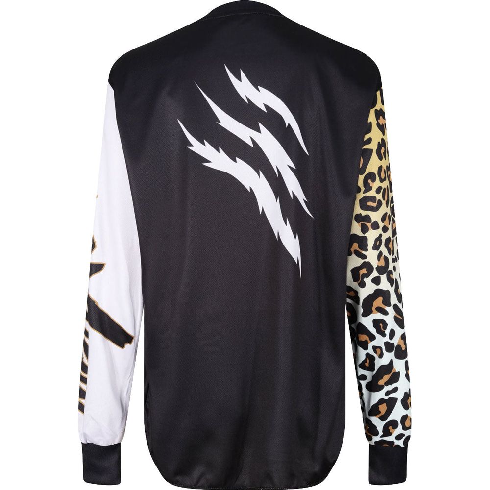 MotoGirl MX Ladies Jersey Leopard Black - FREE UK Shipping, FREE 365 Day Returns | Moto Central