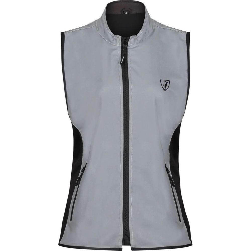 MotoGirl Ladies Reflect Gilet Silver