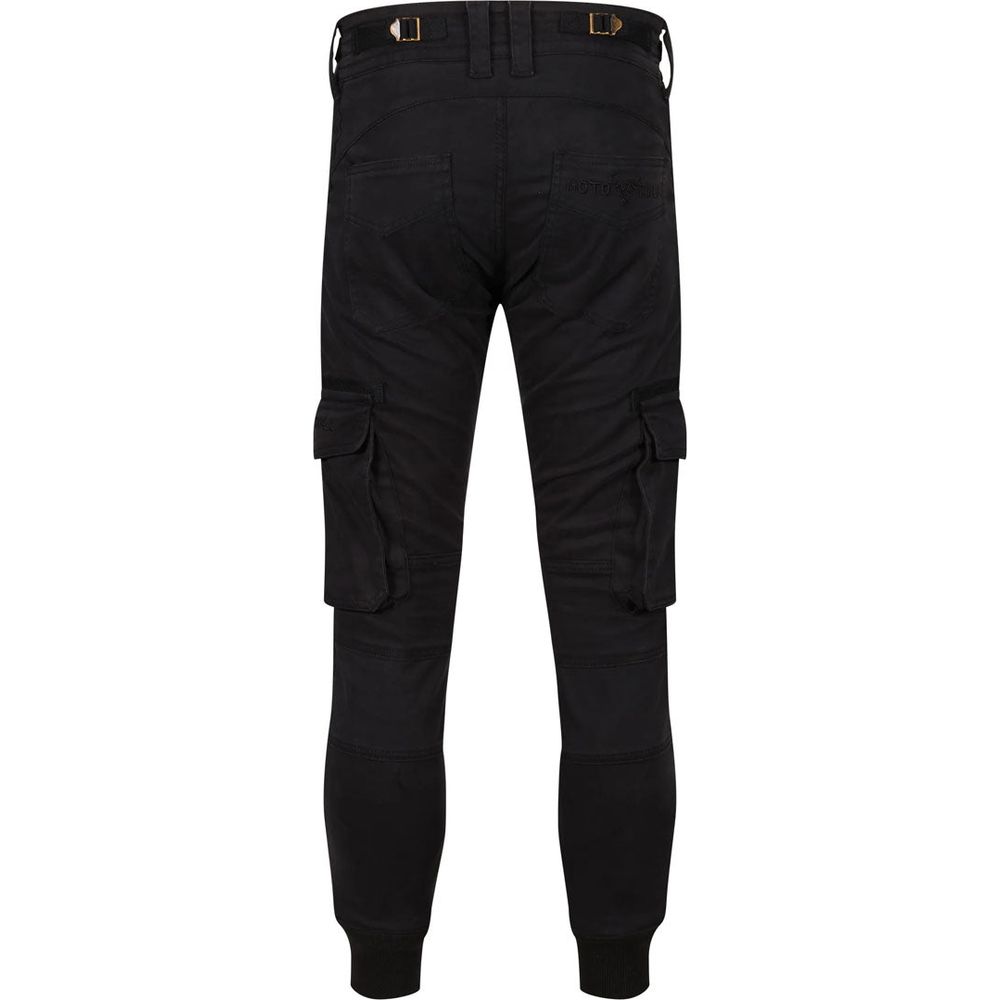 MotoBull Ryan Cargo Trouser Black - FREE UK Shipping, FREE 365 Day Returns | Moto Central