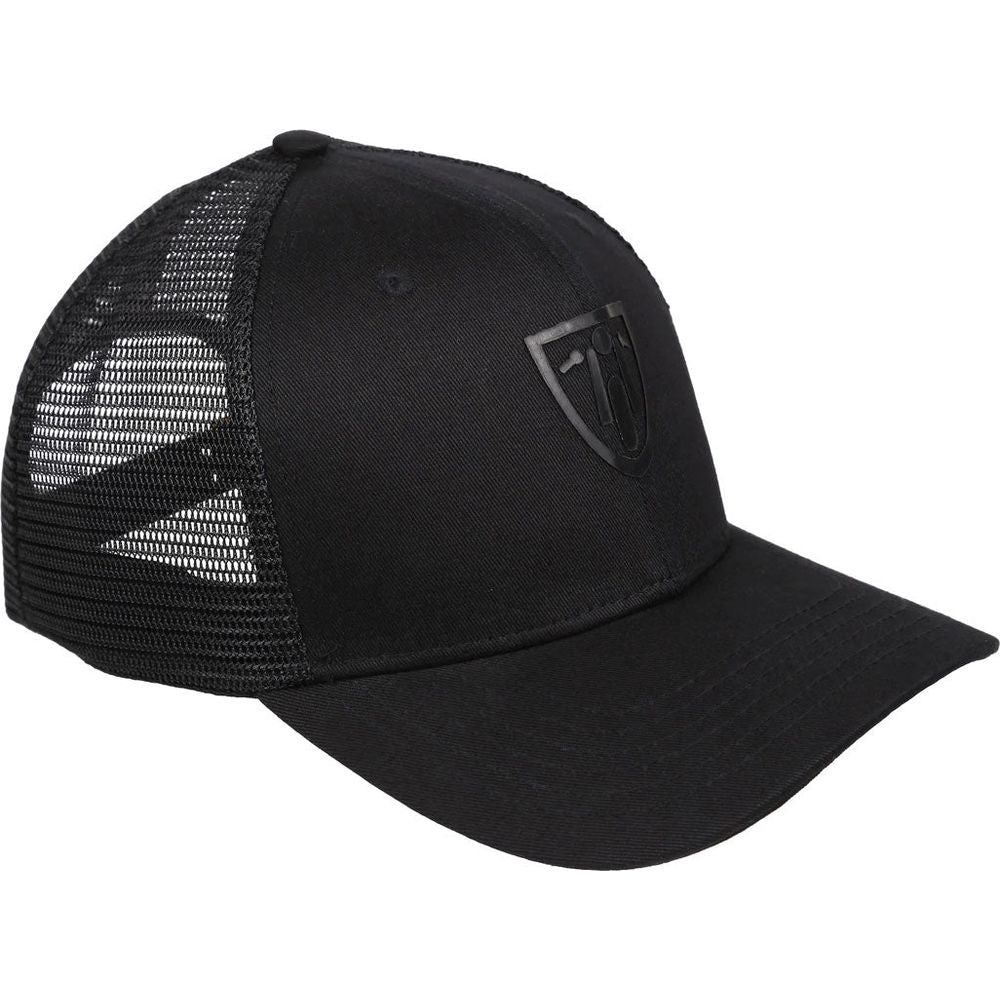 MotoGirl Ladies Shield Cap Black