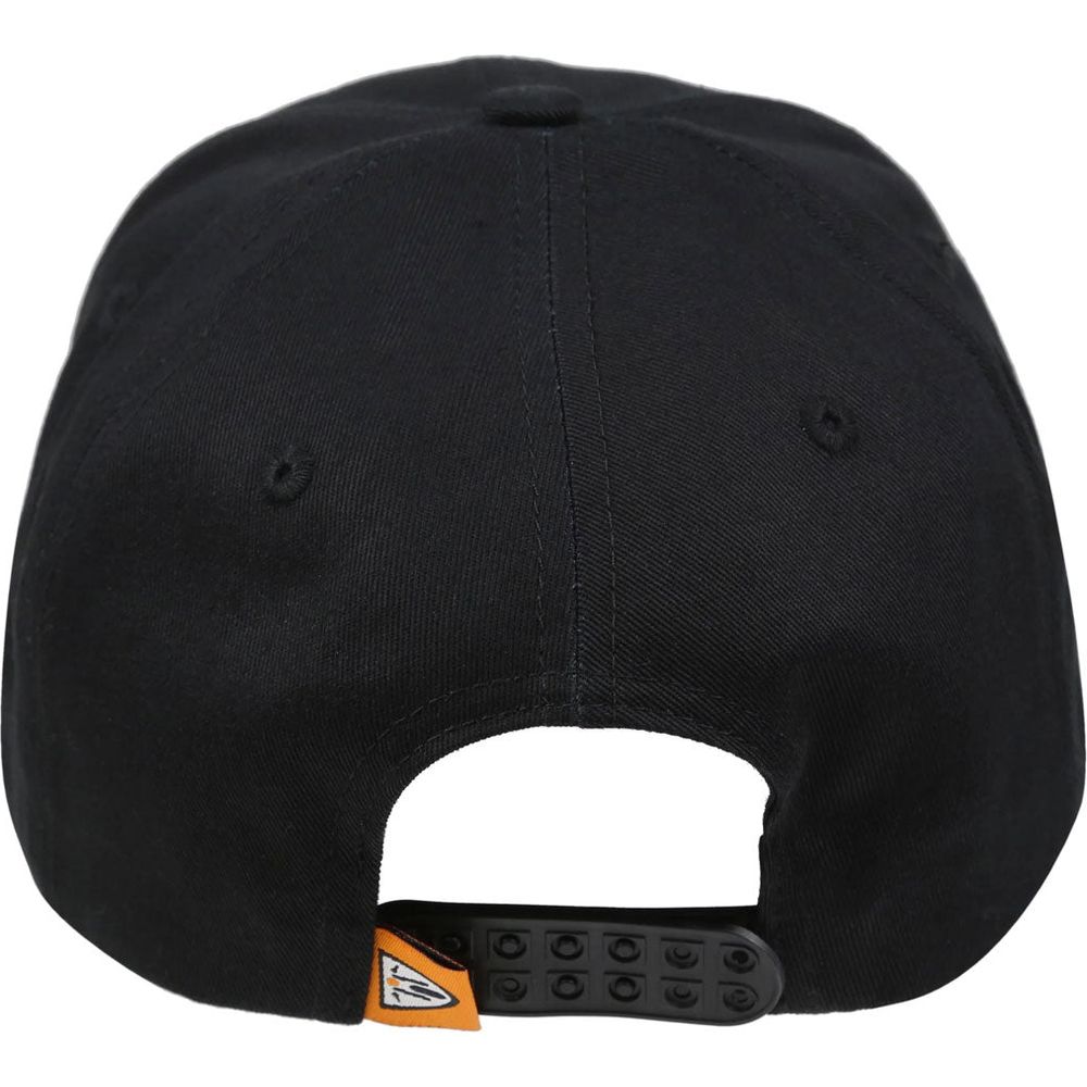 MotoGirl Ladies 6 Panel Shield Cap Black