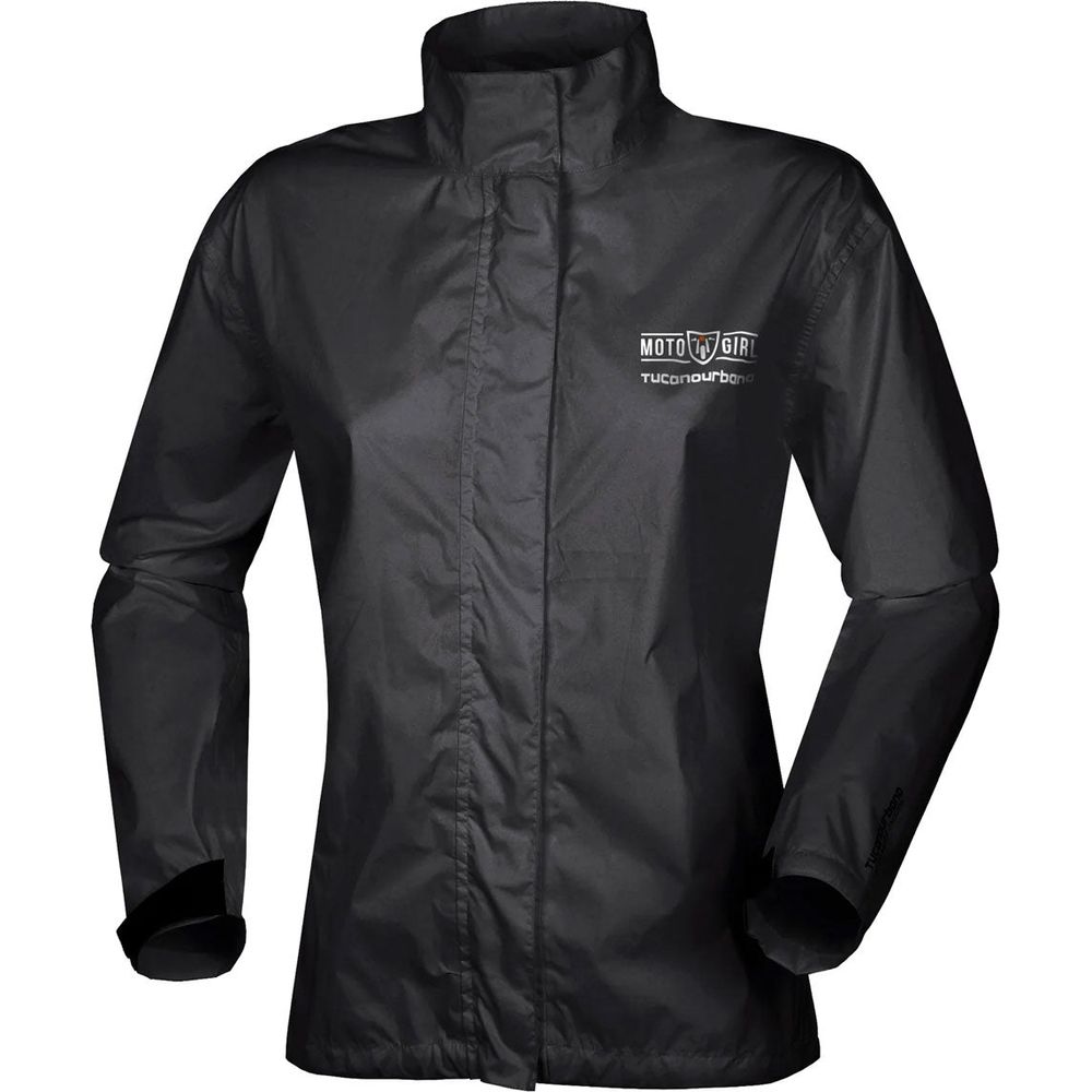 MotoGirl TU Waterproof Ladies Over Jacket Black