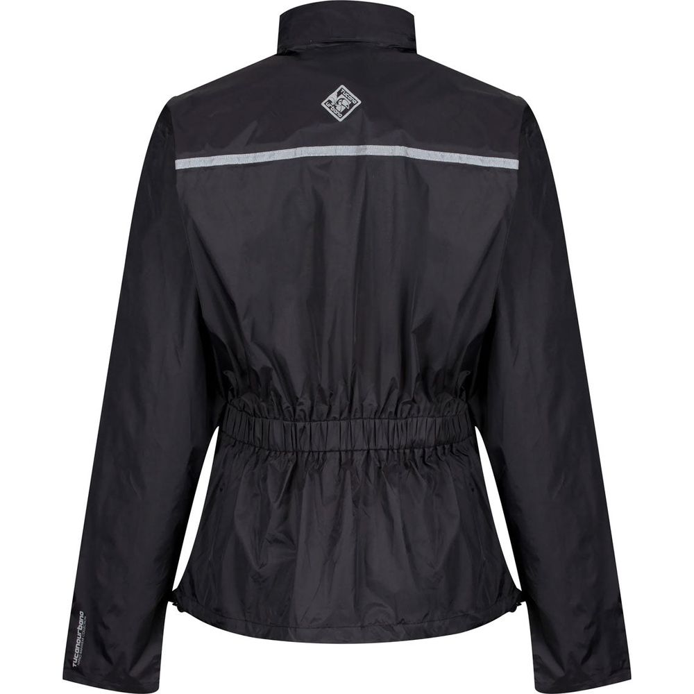 MotoGirl TU Waterproof Ladies Over Jacket Black