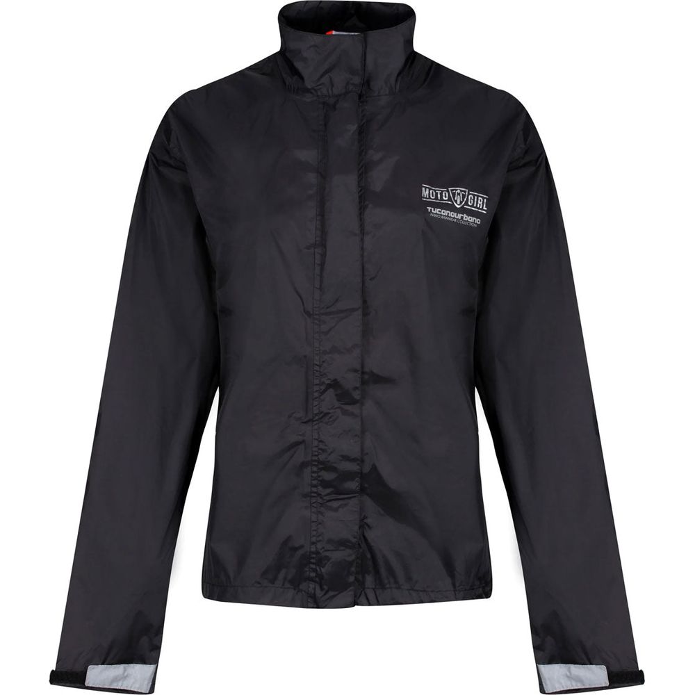 MotoGirl TU Waterproof Ladies Over Jacket Black