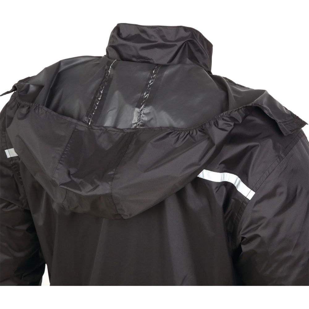 MotoGirl TU Waterproof Ladies Over Jacket Black