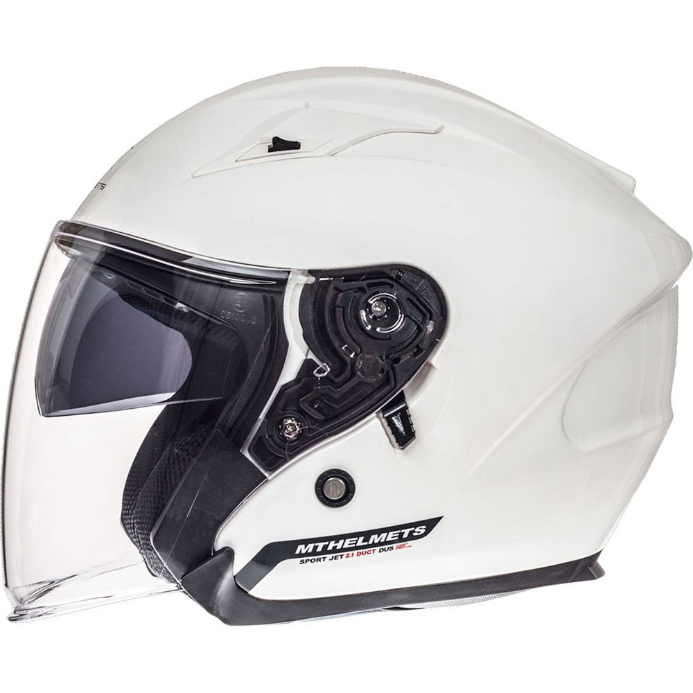 MT Avenue Open Face Helmet White