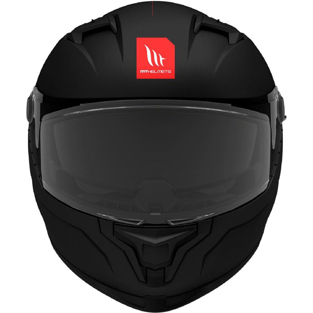 MT Braker SV Solid A1 Full Face Helmet Matt Black  - FREE UK Shipping, FREE 365 Day Returns | Moto Central