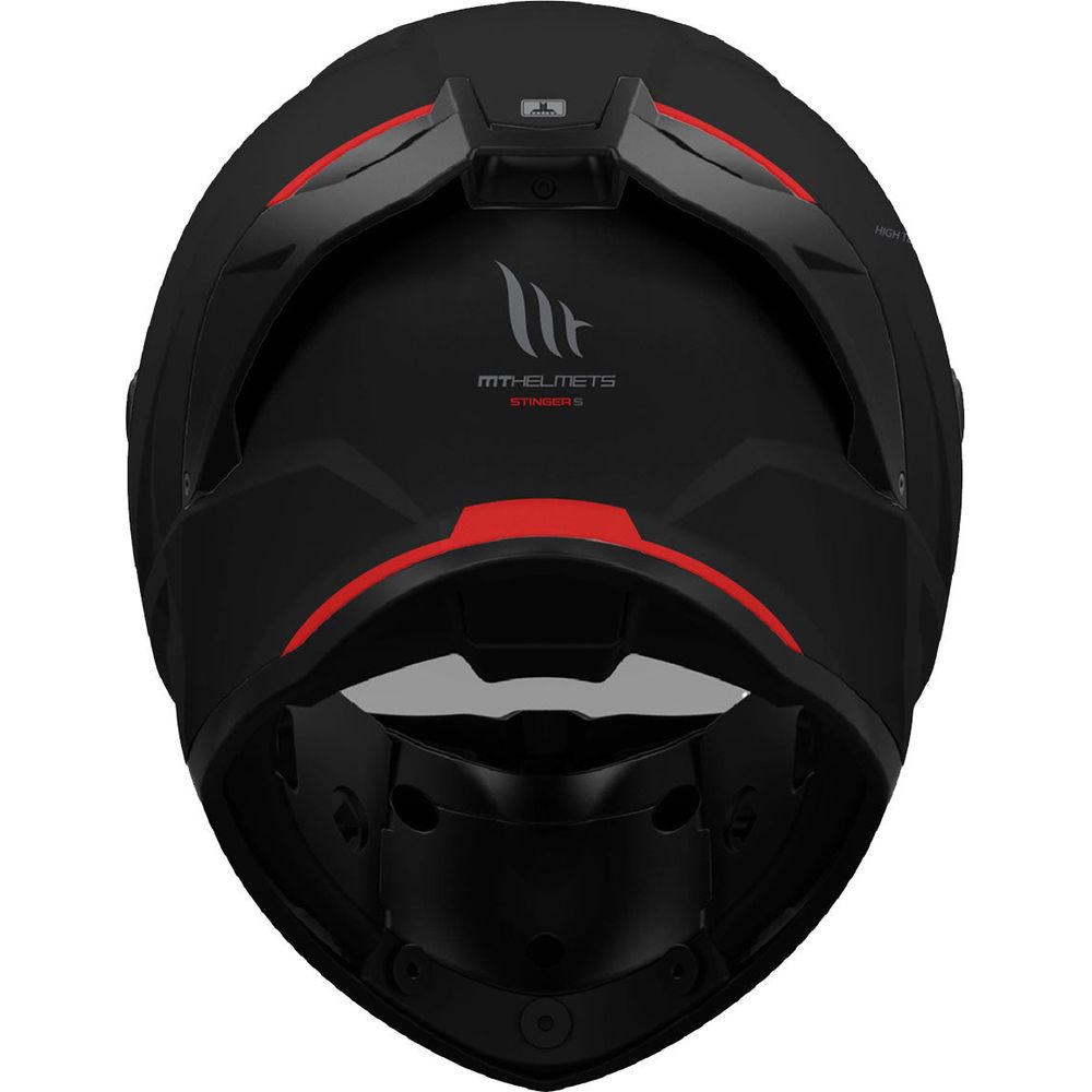 MT Stinger 2 Full Face Helmet Gloss Black With DD Ring