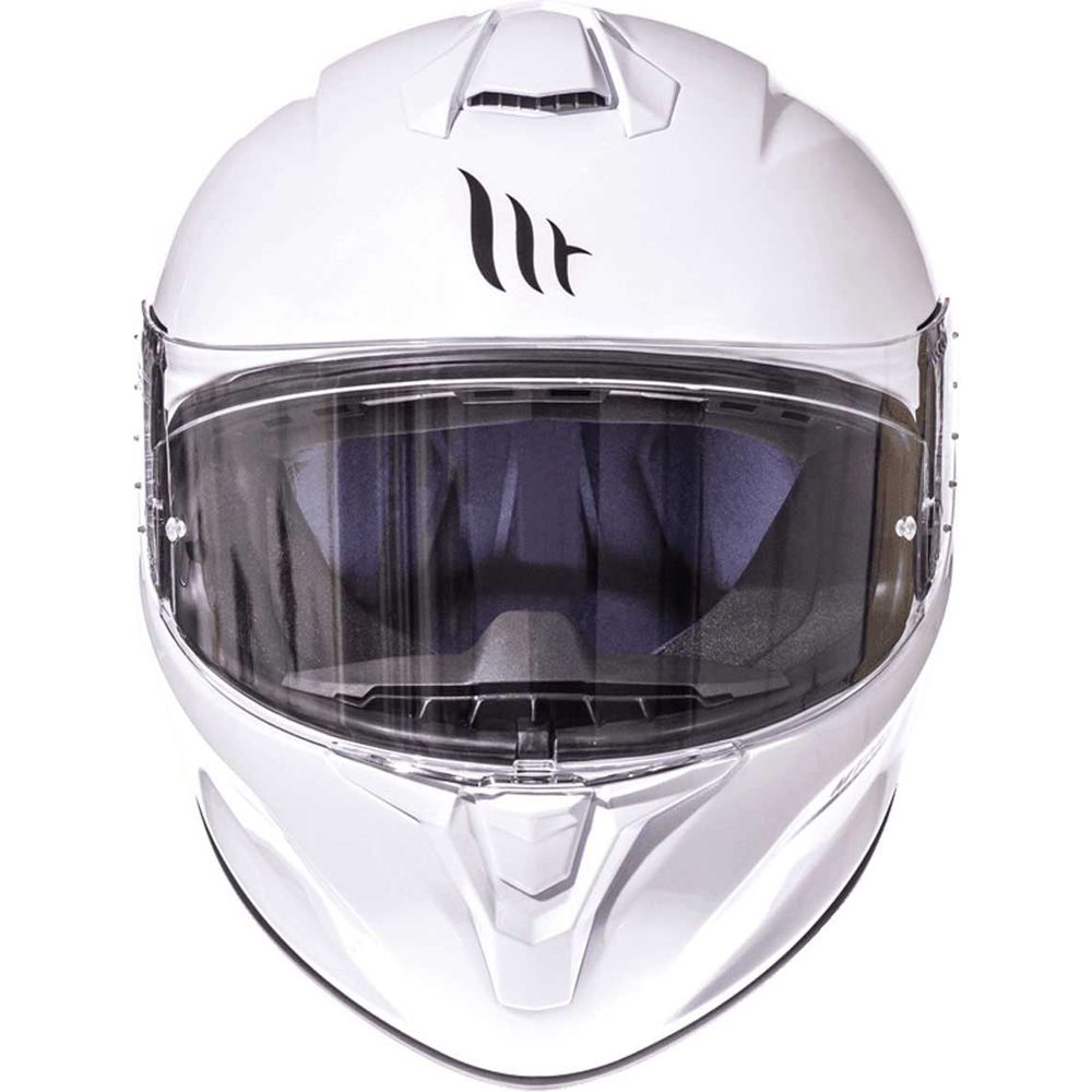 MT Targo Full Face Helmet Pearl White - FREE UK Shipping, FREE 365 Day Returns | Moto Central