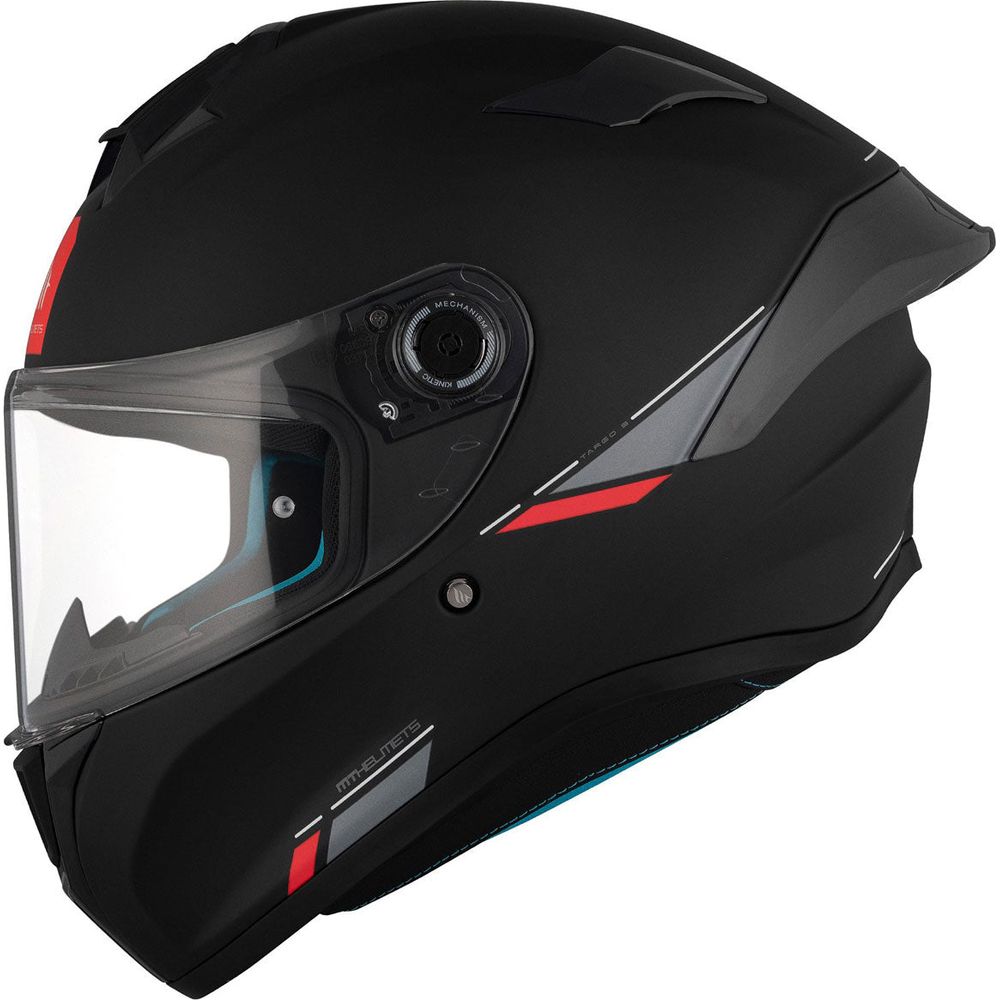 MT Targo S Solid ECE-22.06 Full Face Helmet Matt Black