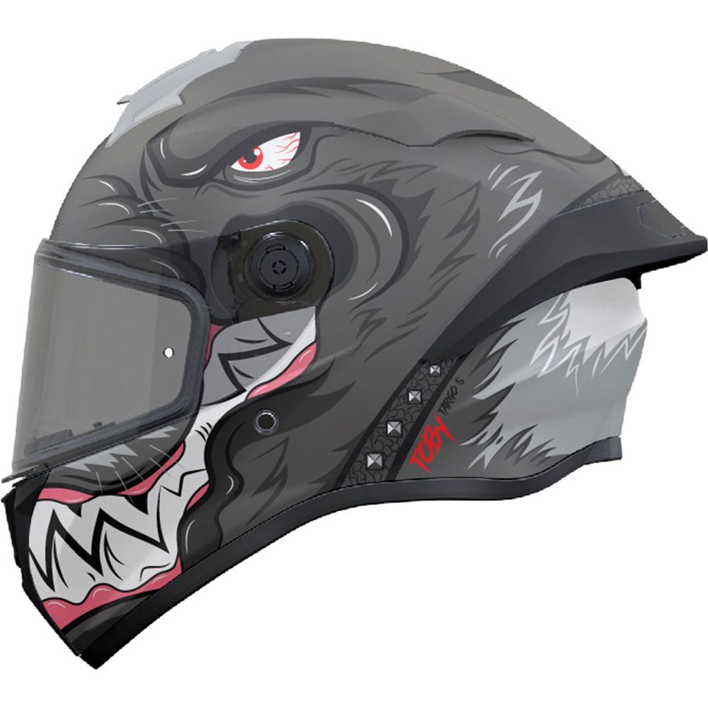 MT Targo S Toby C1 Full Face Helmet Matt Grey